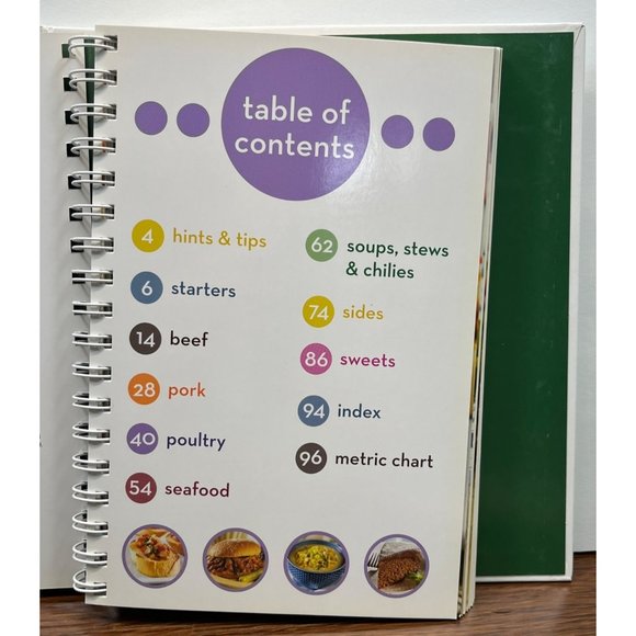 Rival Crockpot Quick & Easy Recipes Cookbook 2010 Splash Proof Pages - Picture 2 of 7